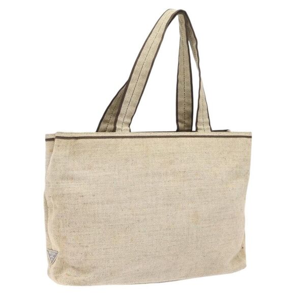 Pre Loved prada Women Beige Handbags - Picture 1 of 8